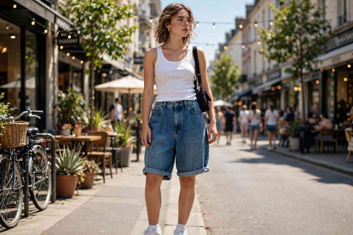 How to Pull Off Baggy Shorts Outfit Ideas – 10+ Fav Ways