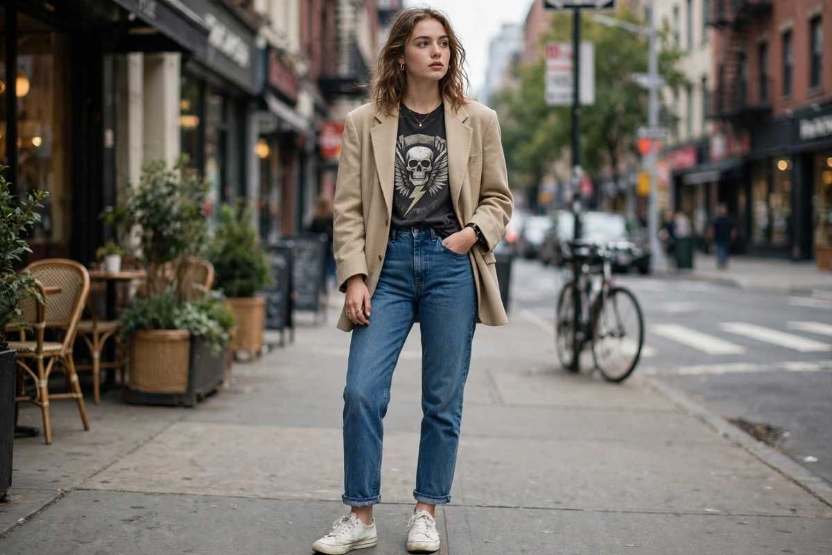 10 Graphic Tee Outfit Ideas You Can’t Get Around Right Now