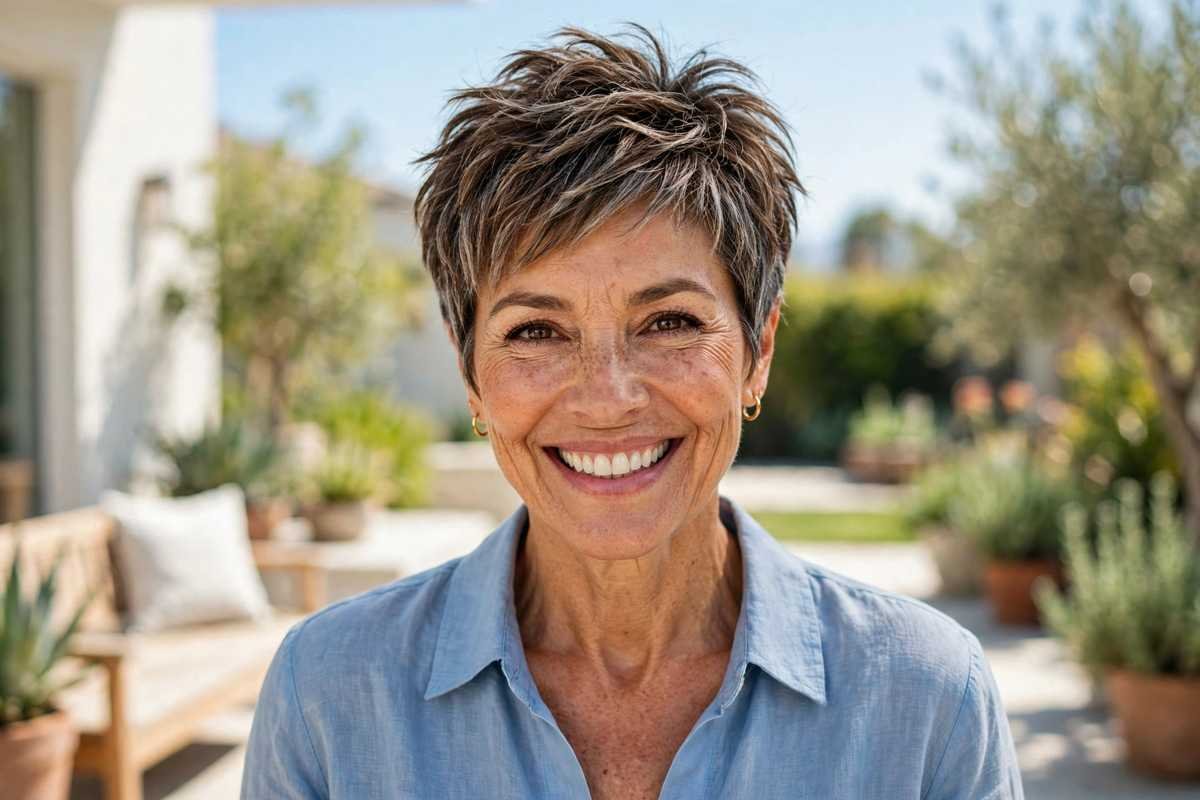 Short Hairstyles for Women Over 50 That Feel Fresh, Elegant, and Effortlessly Stylish