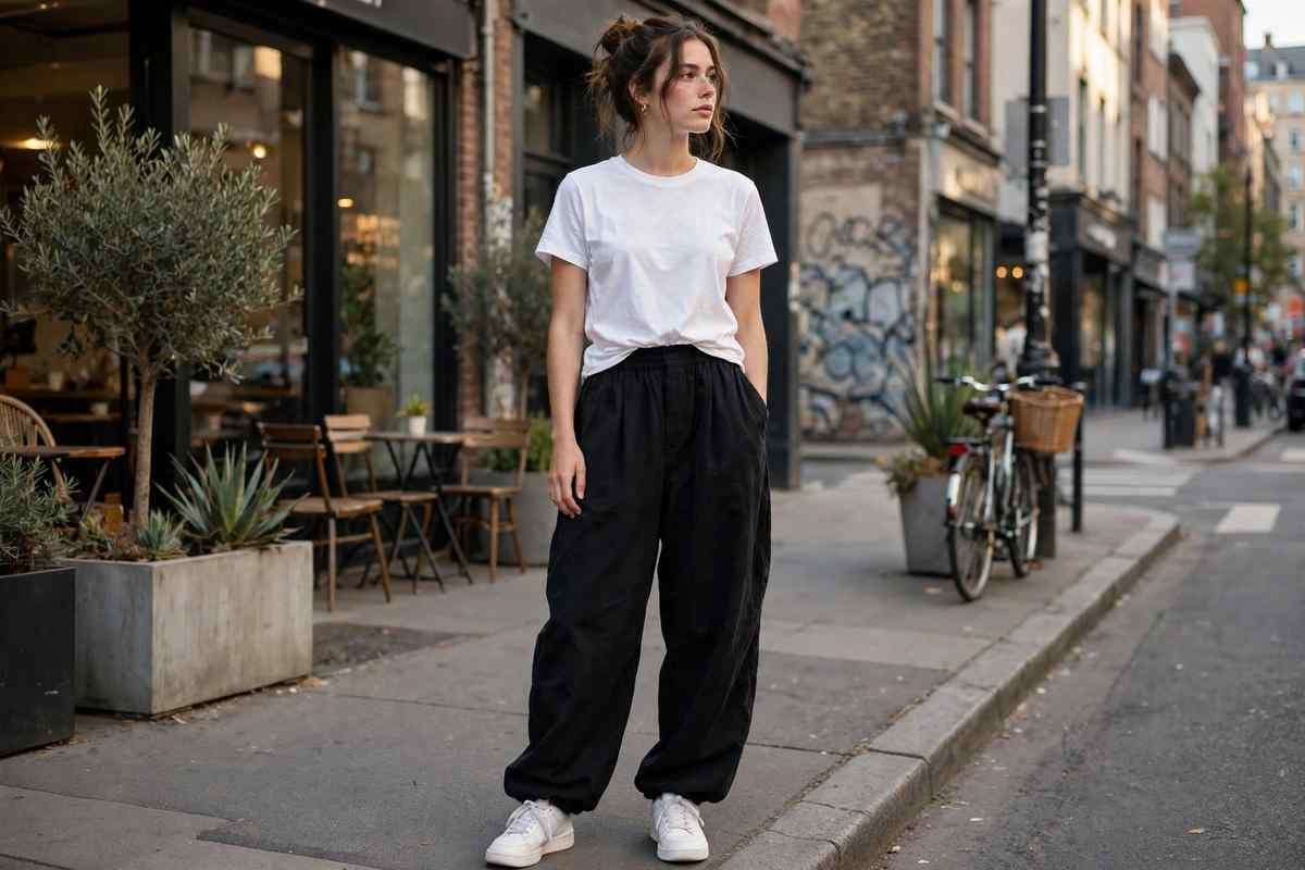 20 Baggy Black Pants Outfits and More Loose-Fit Looks to Save