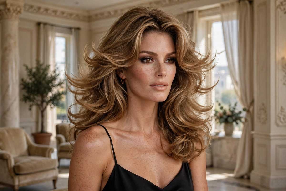 Butterfly Haircut with Bangs Ideas That Add Volume, Movement, and Effortless Glamour