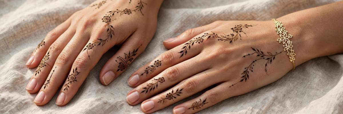14 Gorgeous Minimal Mehndi Designs You’ll Want to Try