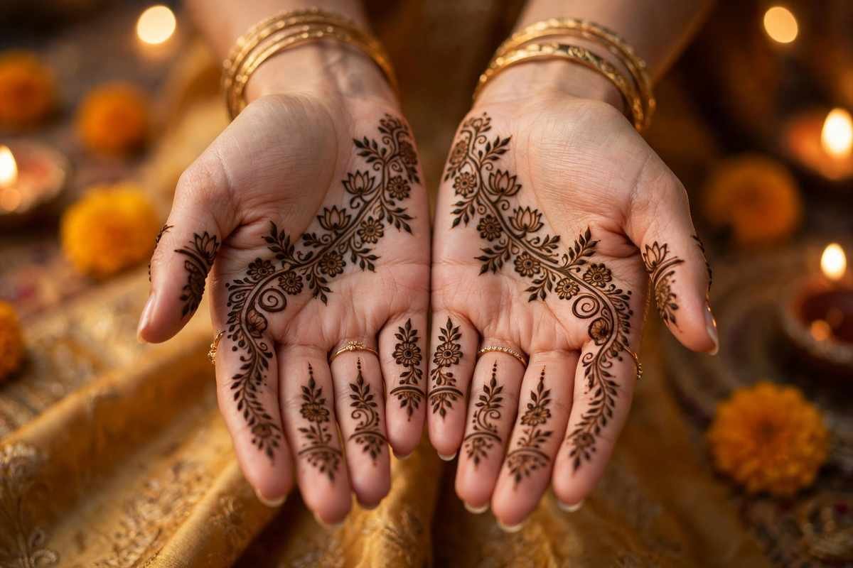 Amazing Simple Mehndi Design for any Occasions
