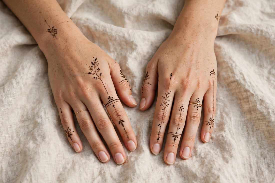12 Minimal Mehndi Designs That Are Going Viral Right Now